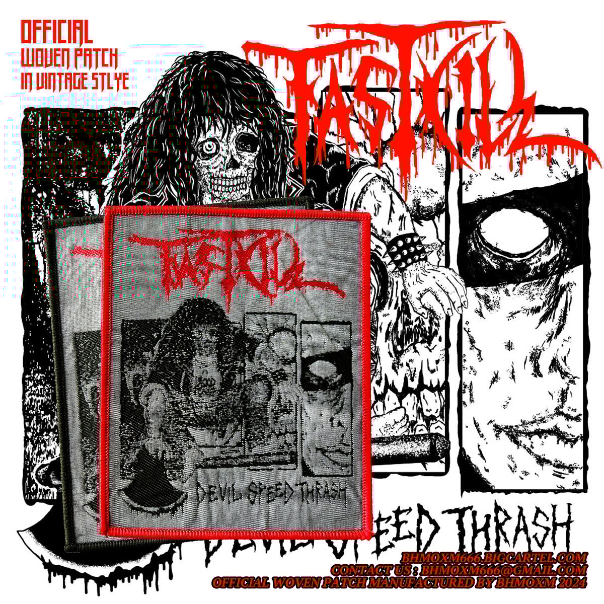 FASTKILL - EVIL SPEED THRASH OFFICIAL PATCH | bhmoxm666 FASTKILL - EVIL SPEED THRASH OFFICIAL PATCH | bhmoxm666